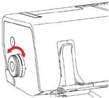 Bernette b64 AirLock - Réglement de la pression du pied-de-biche - 1