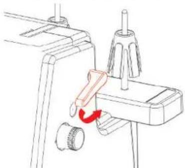 Bernette b64 AirLock - Relevage/abaissement du pied-de-biche - 2
