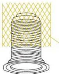 Bernette b64 AirLock - Utiliser le filet de bobine - 1
