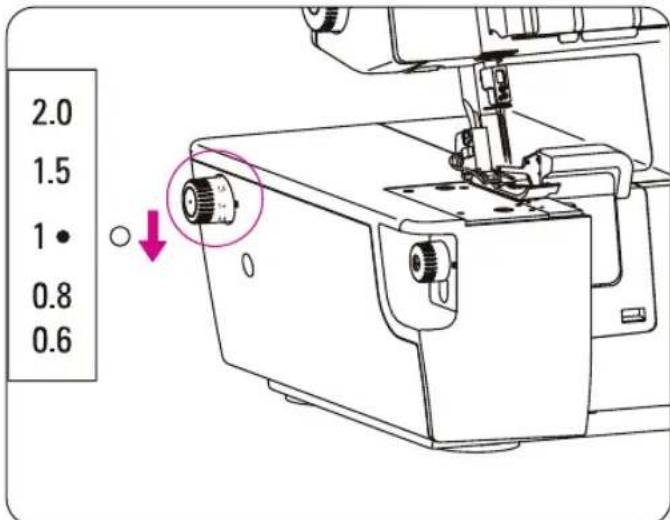 Bernette b44 FunLock - Point de surjet avec effet extensible (1–0.6) - 1