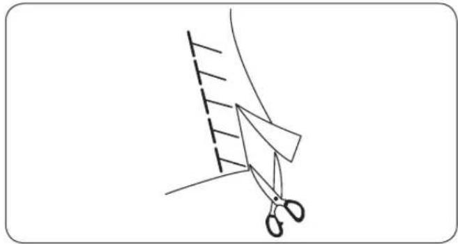 Bernette b35 - Point zigzag cousu - 2