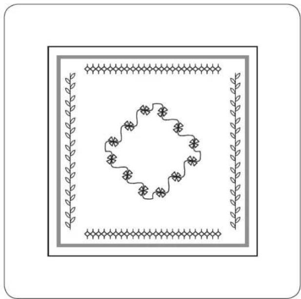 Bernette b37 - Point de broderie ajourée - 4