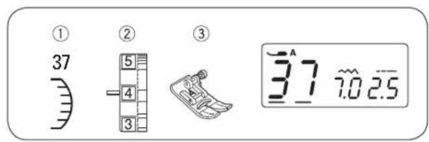 Bernette b37 - Vari-Overlock (ourlet coquille) - 3