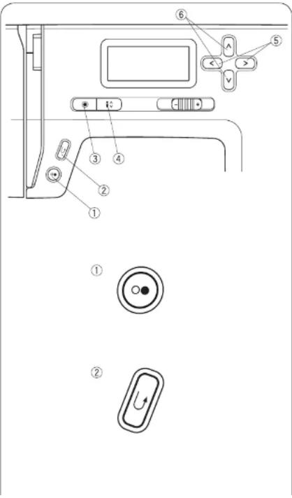 Bernette b37 - Pédale de commande - 1