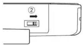 Bernette b37 - Levier du pied-de-biche - 2