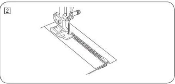 Bernette b37 - Début de la couture - 1