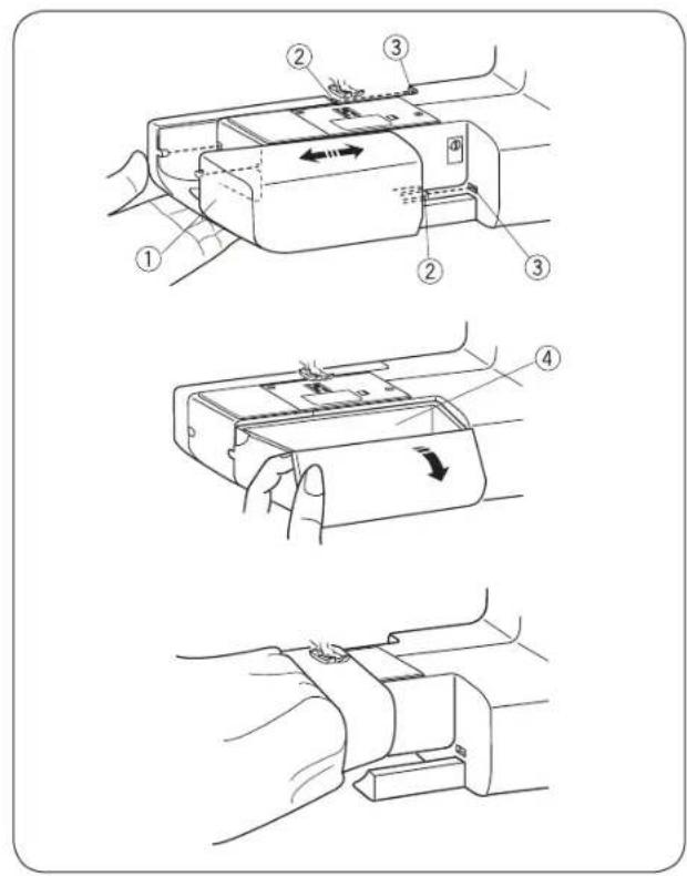 Bernette b37 - - Adaptation de la hauteur de table - 1