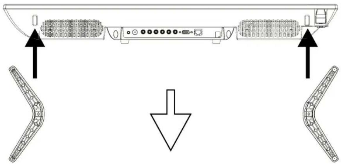MEGASAT Royal Line III 32 - Montage du pied (facultatif) - 1
