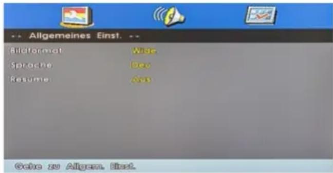 MEGASAT Royal Line III 32 - Sprache - 1