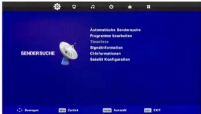 MEGASAT Royal Line III 32 - Navigation in Main Menu - 1