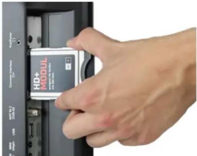 MEGASAT Royal Line III 32 - Inserting the CI module: - 1