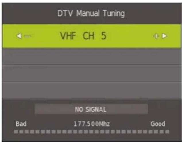 MEGASAT Royal Line III 32 - Manual Search (Terrestrial) - 1