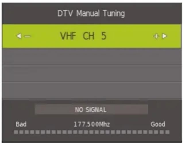 MEGASAT Royal Line III 32 - Manuelle Suche (Terrestrisch) - 1