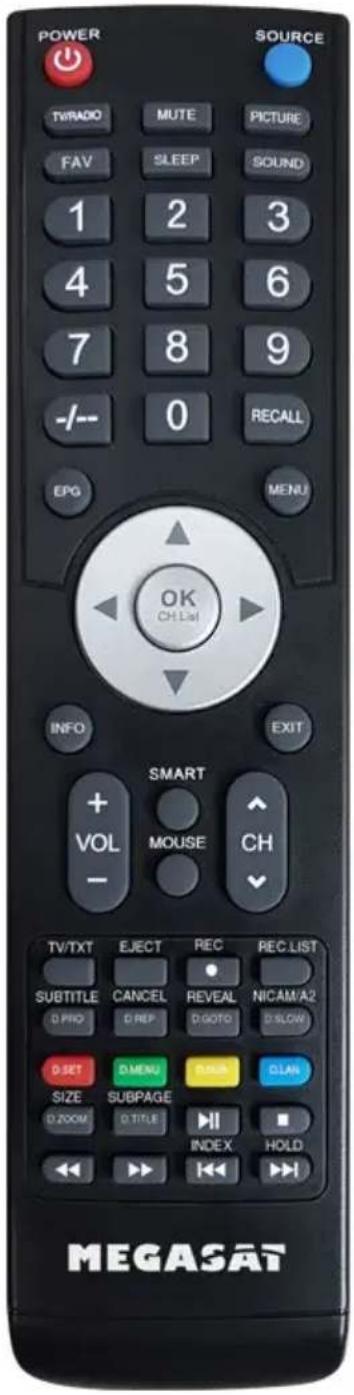 MEGASAT Royal Line III 32 - Remote control - 1