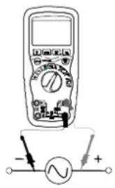 MULTIMETRIX DMM240 - AC voltage measurements (frequency, duty cycle) measurements - 1