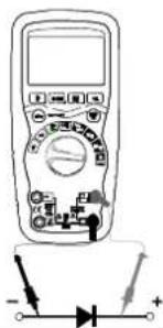 MULTIMETRIX DMM240 - Control de diodo - 1