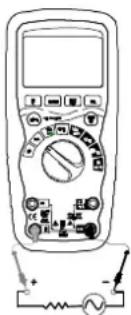 MULTIMETRIX DMM240 - Misure di corrente alternata (frequenza, rapporto ciclico) - 1