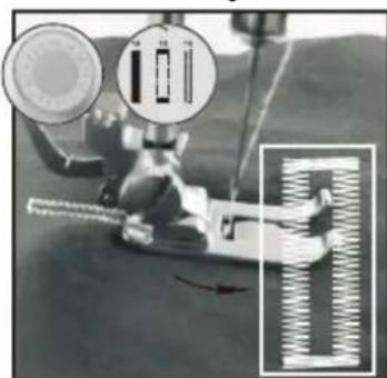 Hema DC 6V 1200mA - Manual buttonhole - 5