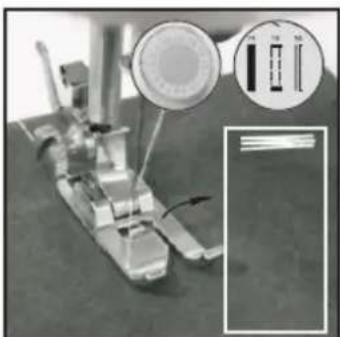 Hema DC 6V 1200mA - Manual buttonhole - 1