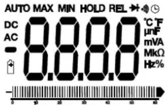 MULTIMETRIX DMM230 - Símbolos y abreviaturas - 1