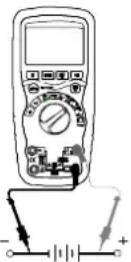 MULTIMETRIX DMM210 - Medidas de tensión continua - 1