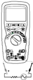MULTIMETRIX DMM210 - AC current measurements (frequency, duty cycle) - 1
