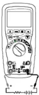 MULTIMETRIX DMM210 - Messen von Gleichströmen - 1