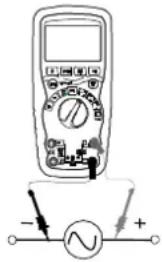 MULTIMETRIX DMM210 - AC voltage measurements (frequency, duty cycle) - 2