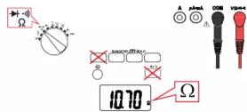 MULTIMETRIX DMM121 - Utilisation - 12