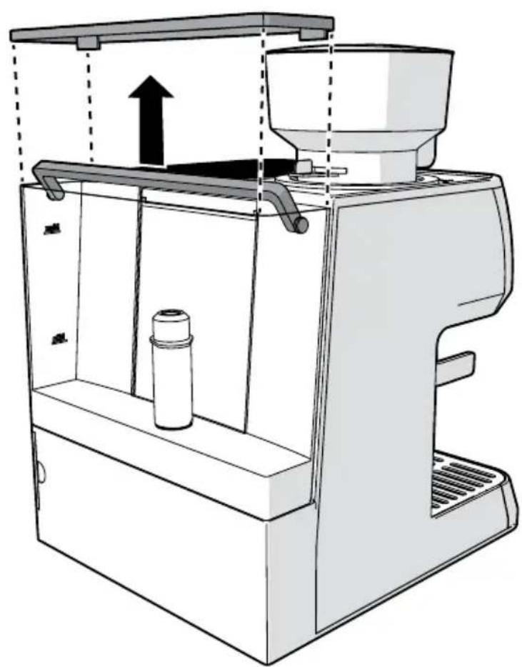 Solis Grind & Infuse Perfetta 1019 - REEMPLACEMENT DE LA CARTOUCHE DU FILTRE À EAU - 1