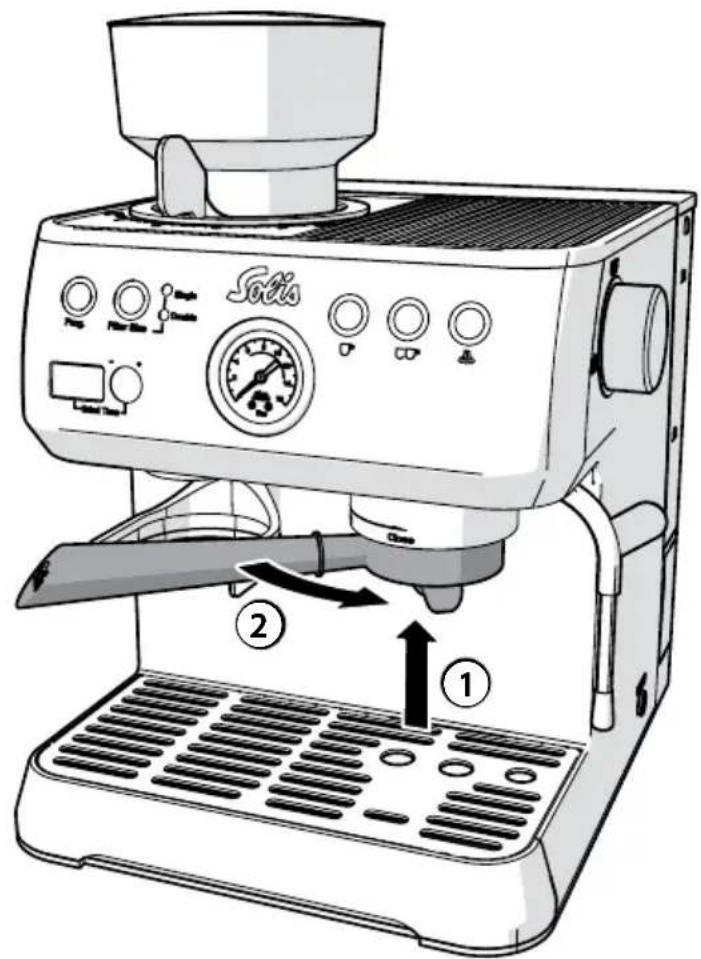 Solis Grind & Infuse Perfetta 1019 - PRÉPARATION D'UN EXPRESSO - 1