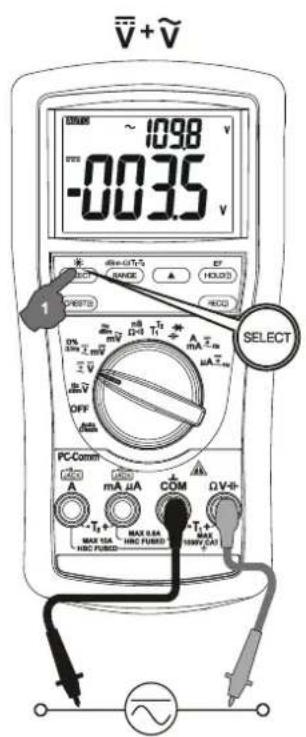 Metrel MD 9050 - DC+ACV +ACV(MD9050 only), DCV, DCV +ACV functions - 2