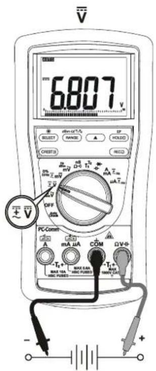 Metrel MD 9050 - DC+ACV +ACV(MD9050 only), DCV, DCV +ACV functions - 1