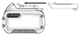DEWALT DCR011 - Μεταφορα της Μπαταριας FLEXVOLT™ - 1