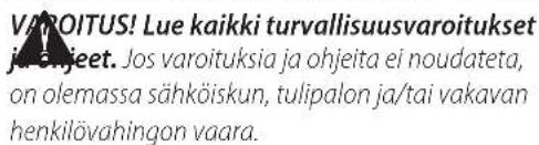 DEWALT DCR011 - Yleisiä turvallisuutta koskevia varoituksia - 1