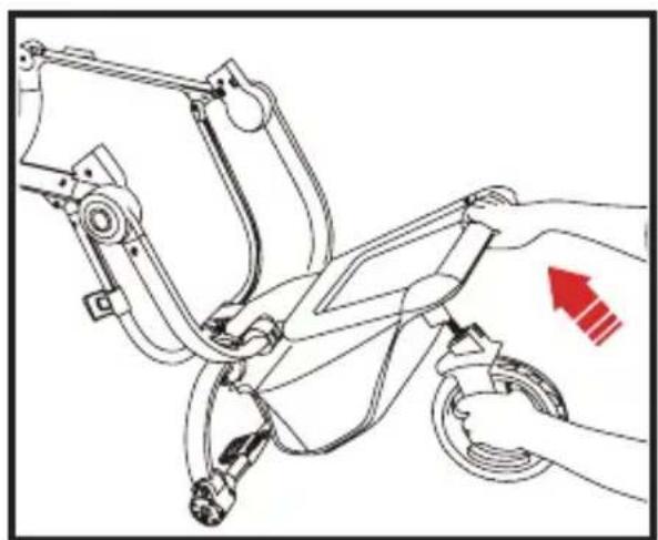Qtus Spider - • Installieren / entfernen Sie die Vorderräder - 1