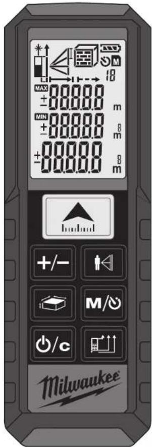 MILWAUKEE LDM 50 - AREA MEASURING - 8