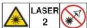 MILWAUKEE LDM 50 - WAARSCHUWING: - 1