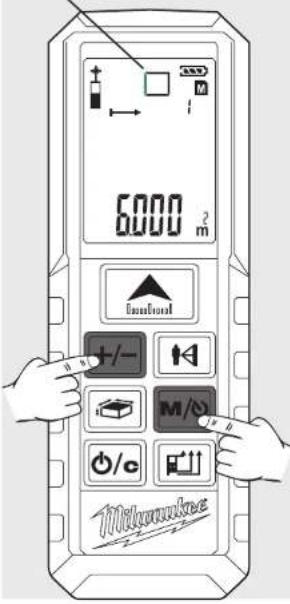 MILWAUKEE LDM 50 - TIMER MEMORIA - 10