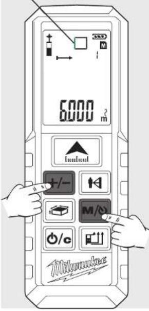 MILWAUKEE LDM 50 - Measure width - 8