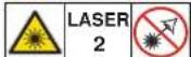 MILWAUKEE LDM 50 - WARNING: - 1