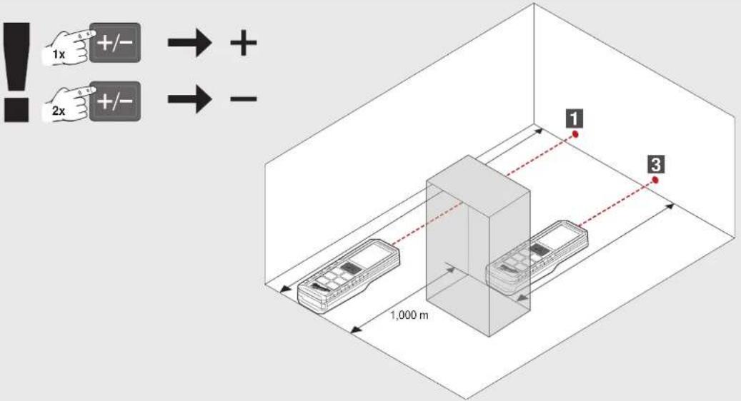 MILWAUKEE LDM 50 - CHANGE POINT OF MEASURE - 13