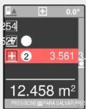 MILWAUKEE LDM 100 - MEDIR A AREA TOTAL - 5