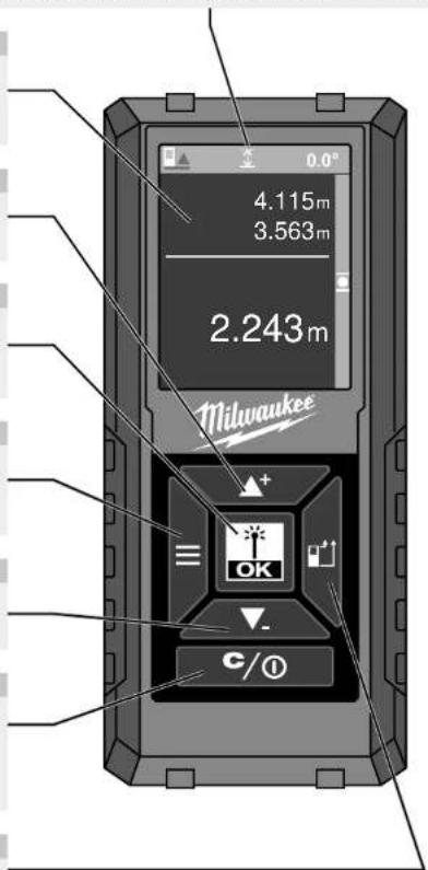 MILWAUKEE LDM 100 - NEDAT/SUBTRAHERA - 1