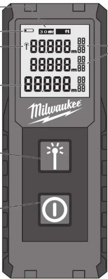 MILWAUKEE LDM 30 - Внимание: - 16