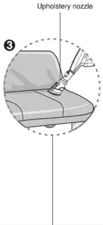 LG LCV700 - - Cleaning carper and floor nozzle - 2