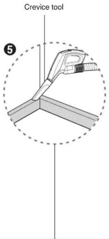 LG LCV700 - - Cleaning carper and floor nozzle - 4