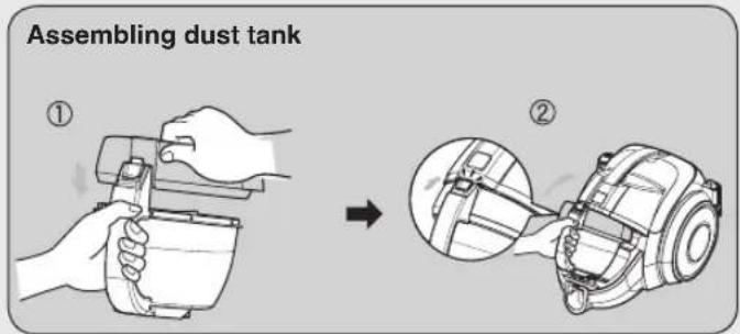 LG LCV700 - - Cleaning carper and floor nozzle - 11