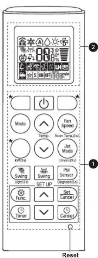 LG AP12RK - L-użu tar-Remote Control Bla Wajer - 1