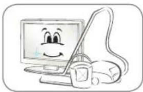 LG 27BQ70QC - 제품 청소 시 주의사항 - 2